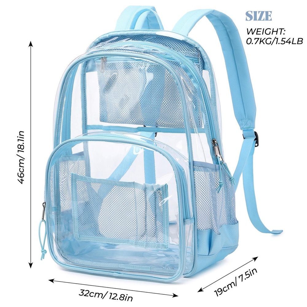 Clear backpacks - Picture 3 of 14